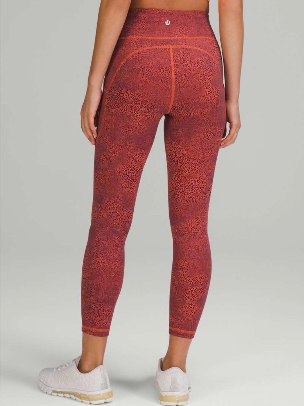 lululemon athletica High-Rise 7/8 Tight - Rust Speckle Print